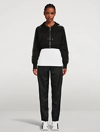Givenchy x Chito Cropped Hoodie With 4G Stripe