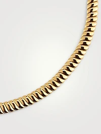 18K Yellow Gold Zoe Choker Necklace