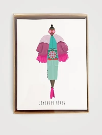 Patchwork Presents Boxed Notecards - FRENCH