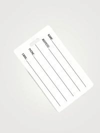 Au Revoir Luggage Tag