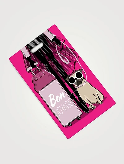 Bon Voyage Luggage Tag