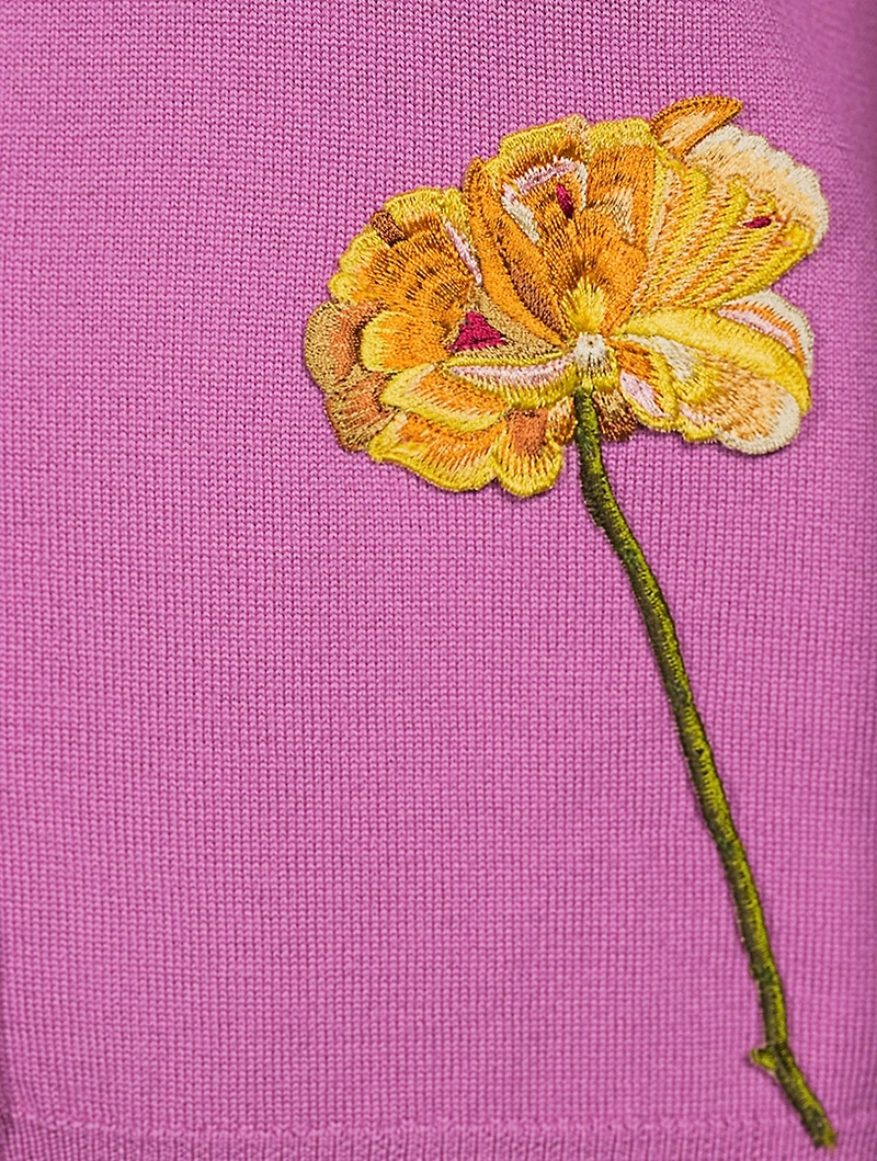 Blossom Embroidered Cardigan
