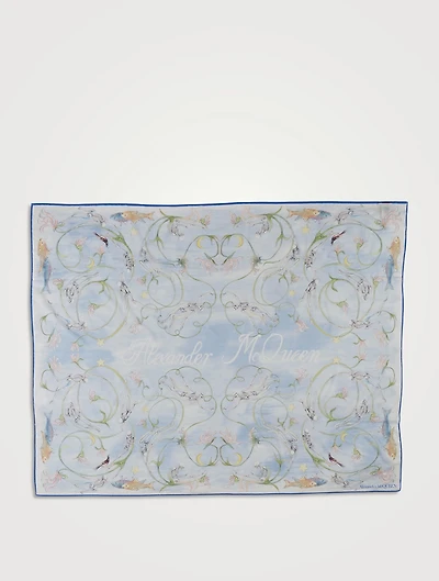 Cotton And Silk Scarf