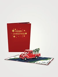 Holiday Truck Pop-Up Card