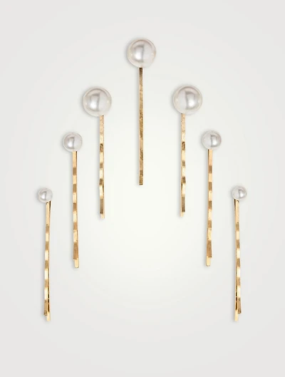 Set Of Seven Perla Bobby Pins