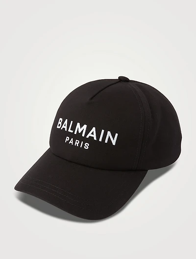 Cotton Logo Baseball Cap