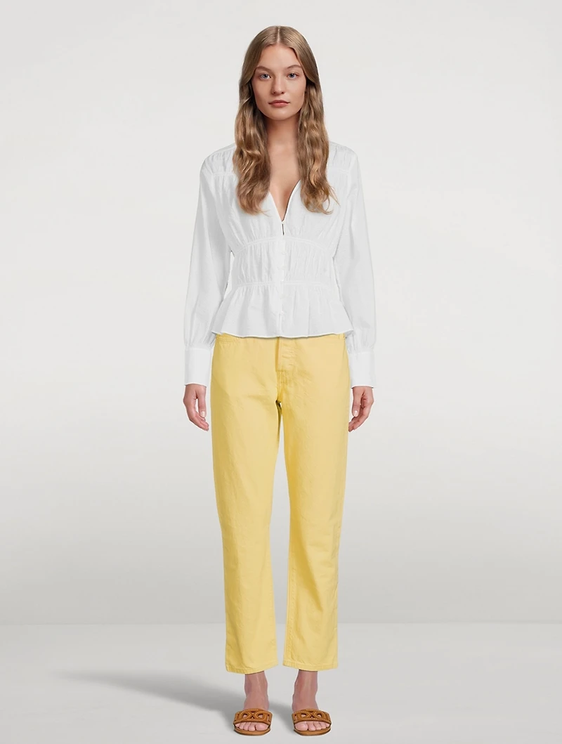 Fresh Women's 501® Original High-Rise Cropped Jeans