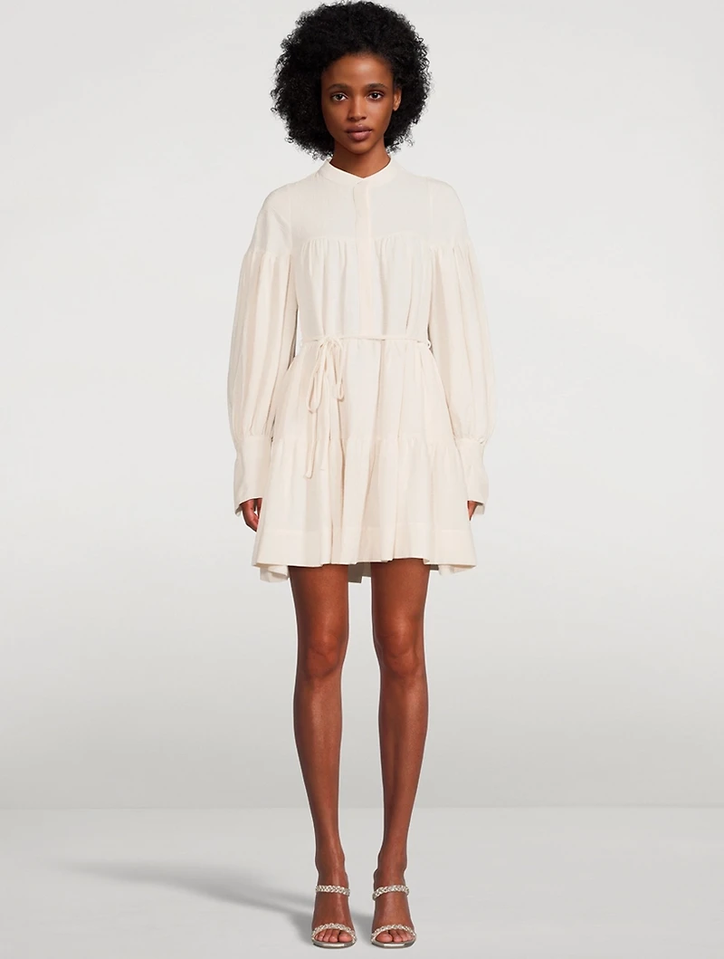 Brigitte Tiered Mini Dress
