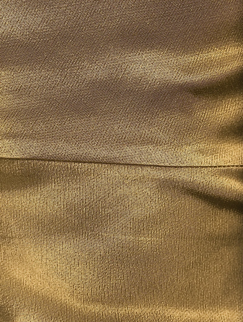 Alma Asymmetric Satin Mini Dress