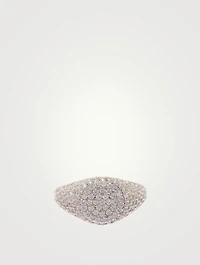The Pavé Signet Ring