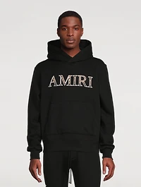 Cotton Hoodie With Leopard Logo