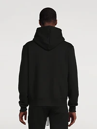 Cotton Hoodie With Leopard Logo