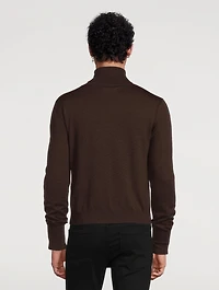 Cashmere And Silk Turtleneck Sweater