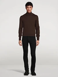 Cashmere And Silk Turtleneck Sweater