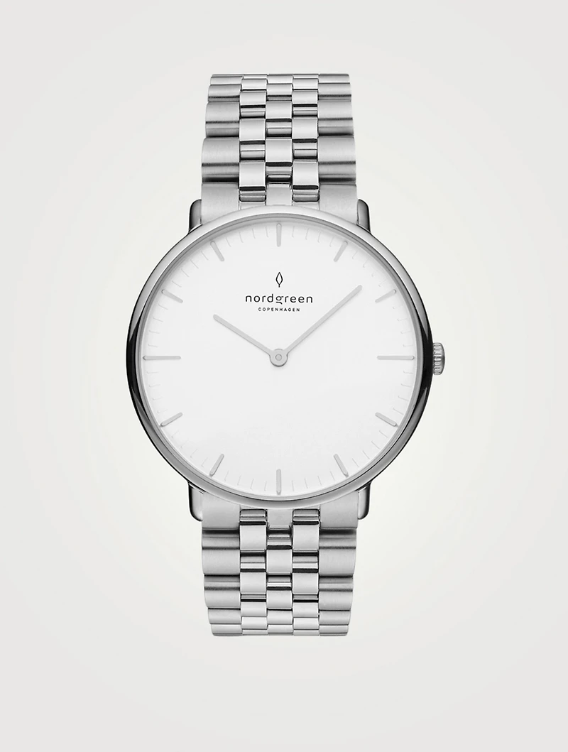 Native Stainless Steel Bracelet Strap Watch