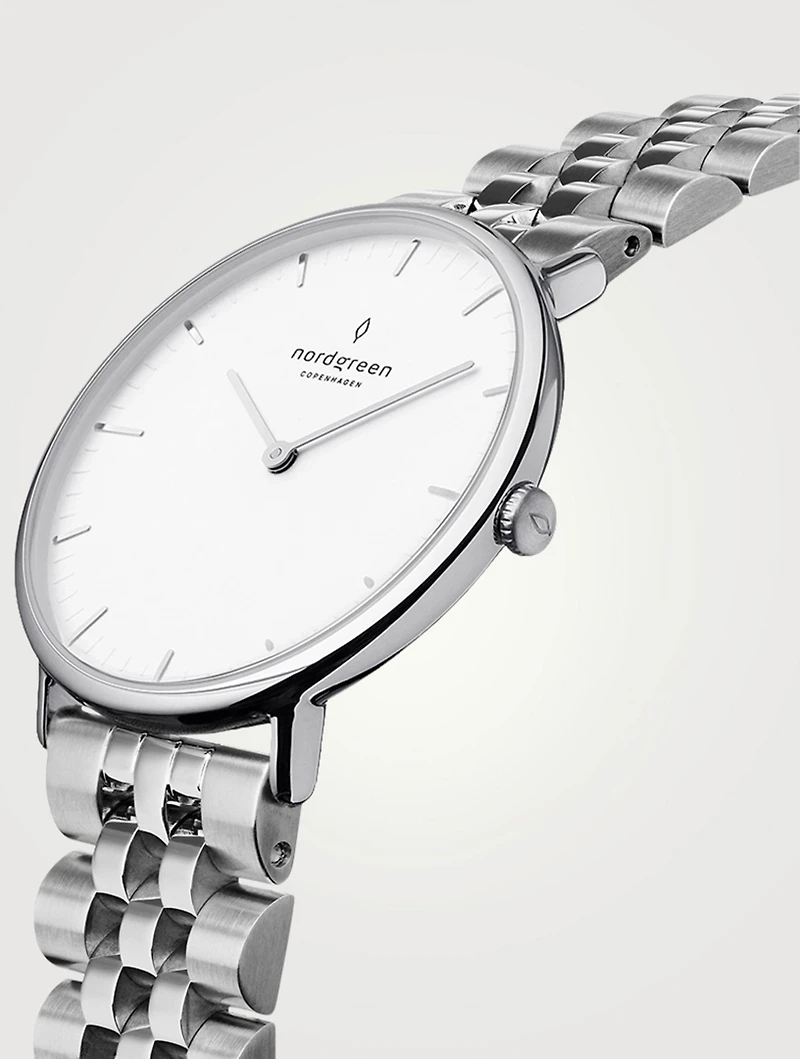 Native Stainless Steel Bracelet Strap Watch