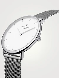 Native Stainless Steel Mesh Strap Watch