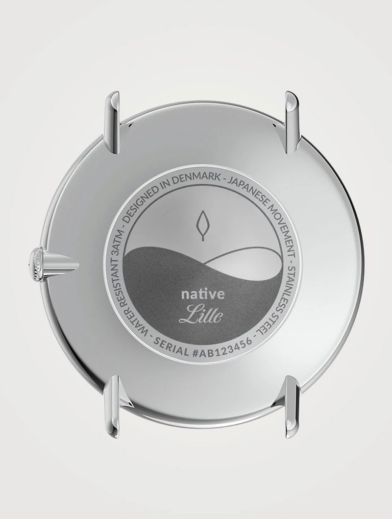 Native Stainless Steel Mesh Strap Watch