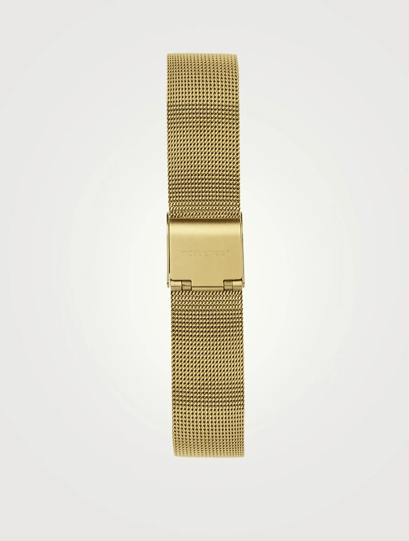 Philosopher Stainless Steel Mesh Strap Watch