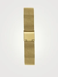 Philosopher Stainless Steel Mesh Strap Watch