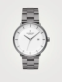 Philosopher Stainless Steel Bracelet Strap Watch
