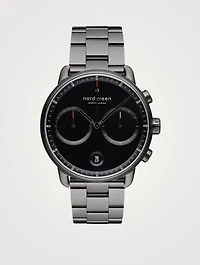 Pioneer Chronograph Stainless Steel Bracelet Watch