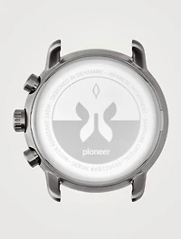 Pioneer Chronograph Stainless Steel Bracelet Strap Watch
