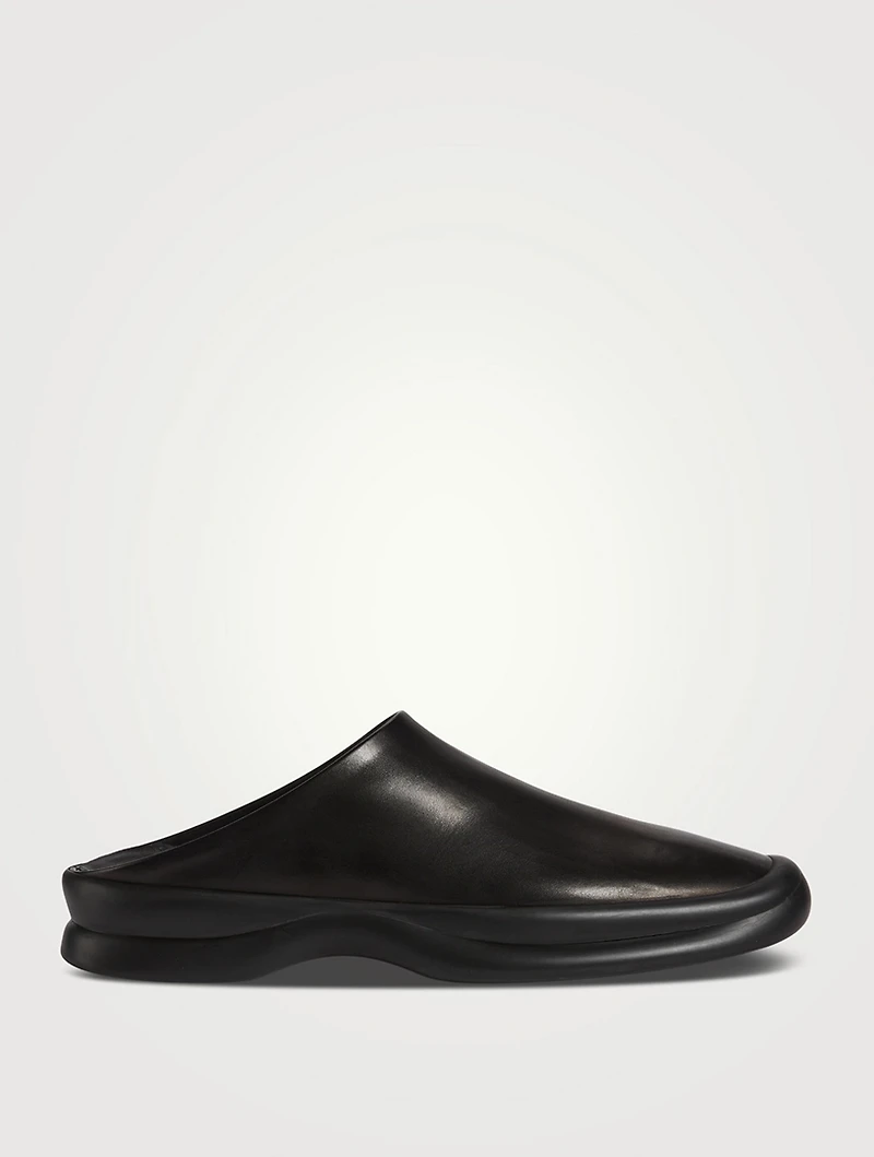Town Leather Clogs