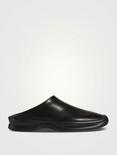 Town Leather Clogs