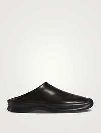 Town Leather Clogs