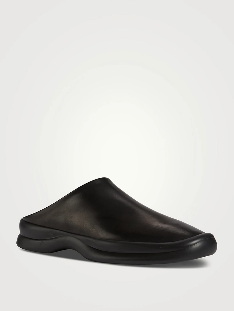 Town Leather Clogs