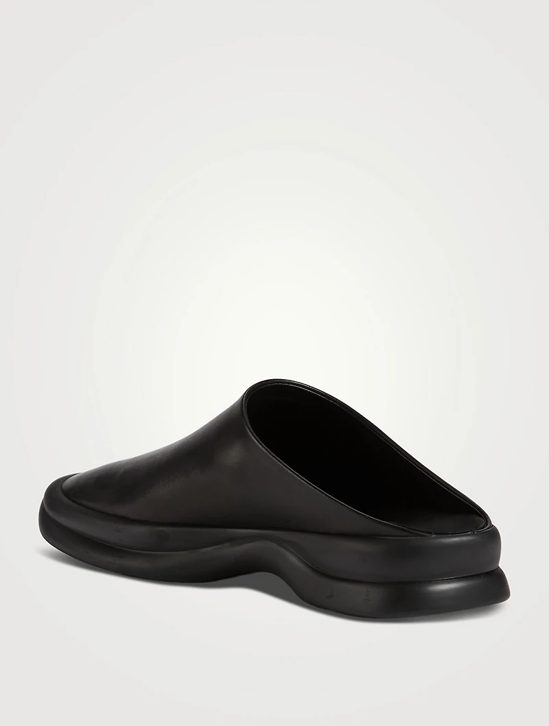 Town Leather Clogs