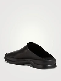 Town Leather Clogs