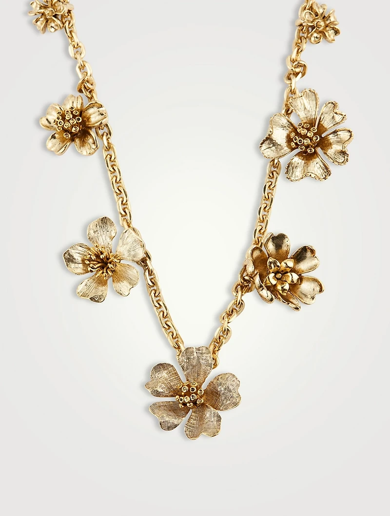 Floral Strand Necklace