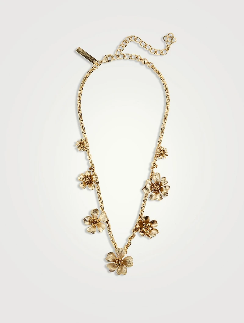 Floral Strand Necklace