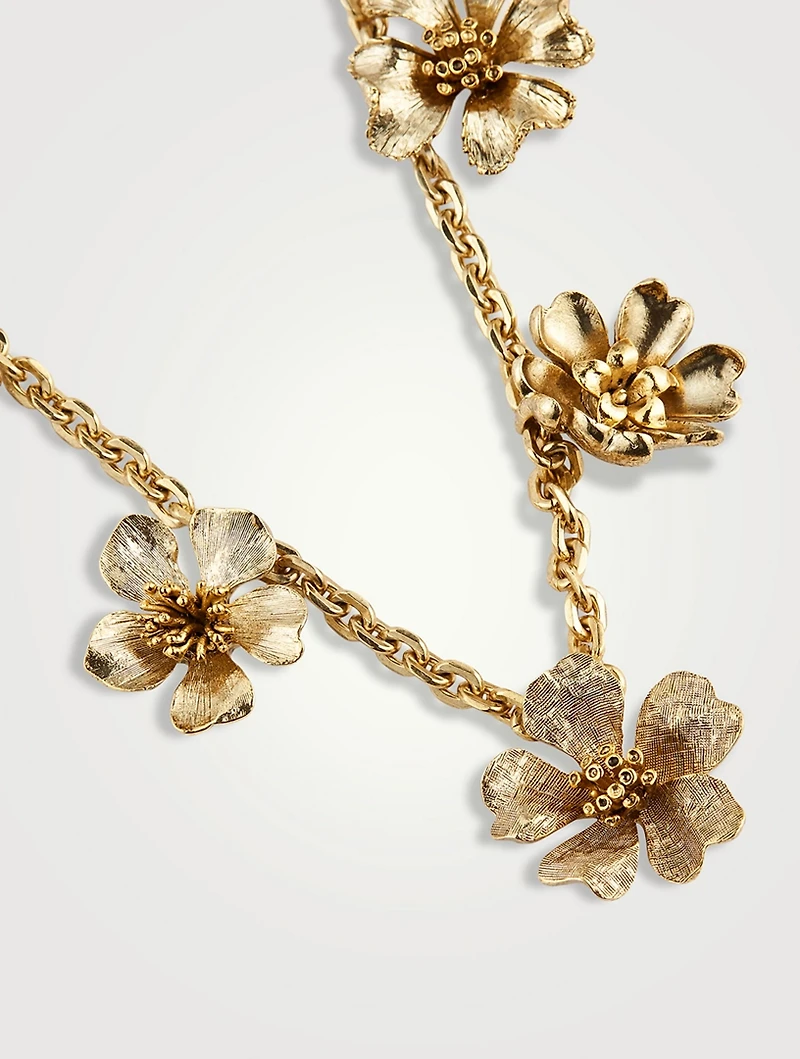 Floral Strand Necklace