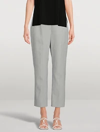Flavin Double-Face Cropped Trousers