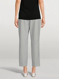 Flavin Double-Face Cropped Trousers