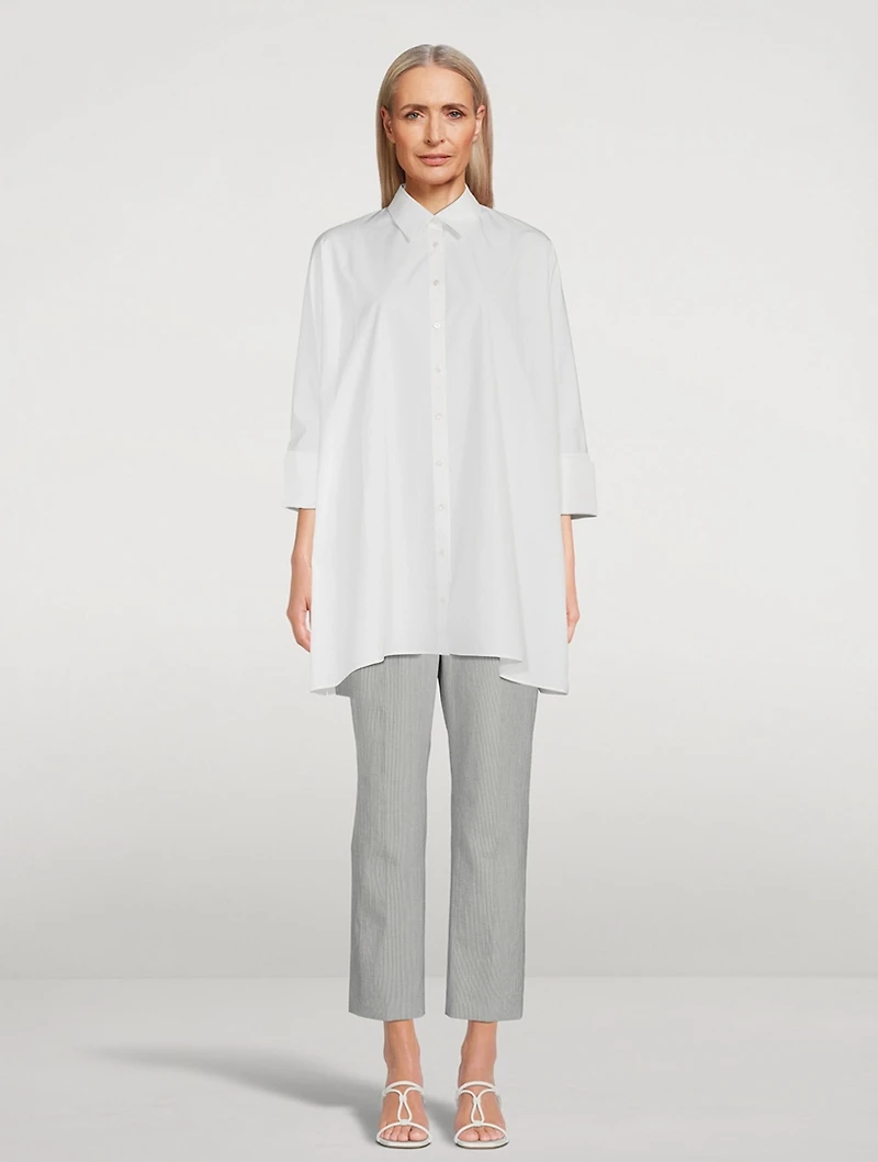 Flavin Double-Face Cropped Trousers