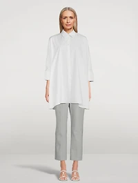 Flavin Double-Face Cropped Trousers