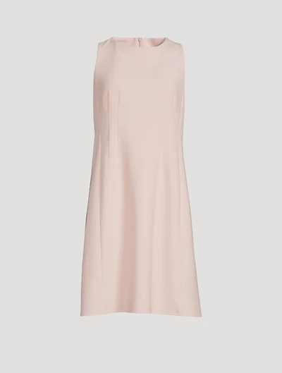 Stretch-Wool Sheath Dress