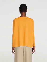Cotton And Cashmere Oversized Sweater