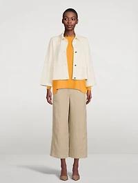 Cotton And Cashmere Oversized Sweater