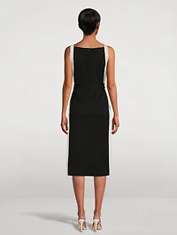 Belted Sheath Dress