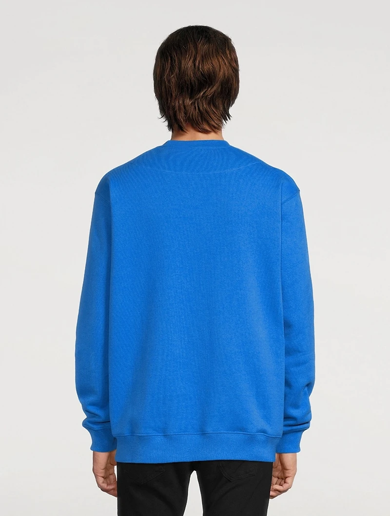 Cotton Crewneck Sweatshirt