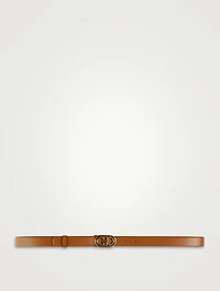 Reversible And Adjustable Gancini Belt