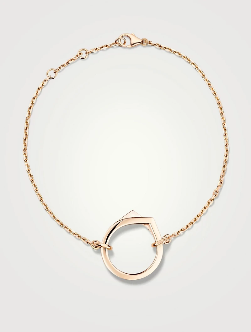 Antifer 18K Rose Gold Chain Bracelet