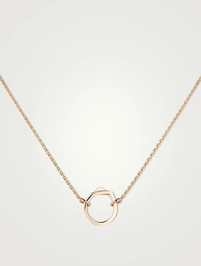 Antifer 18K Rose Gold Pendant Necklace