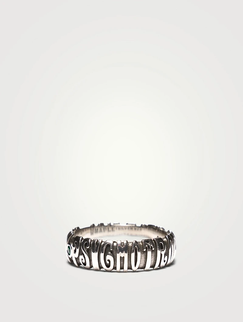 Sterling Silver Eternal Now Ring With Topaz