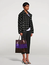 Prism Metallic Tote Bag